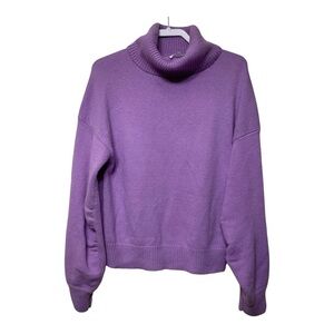 A.L.C Women’s Wool blend Turtleneck Sweater Size Large casual cabin camping